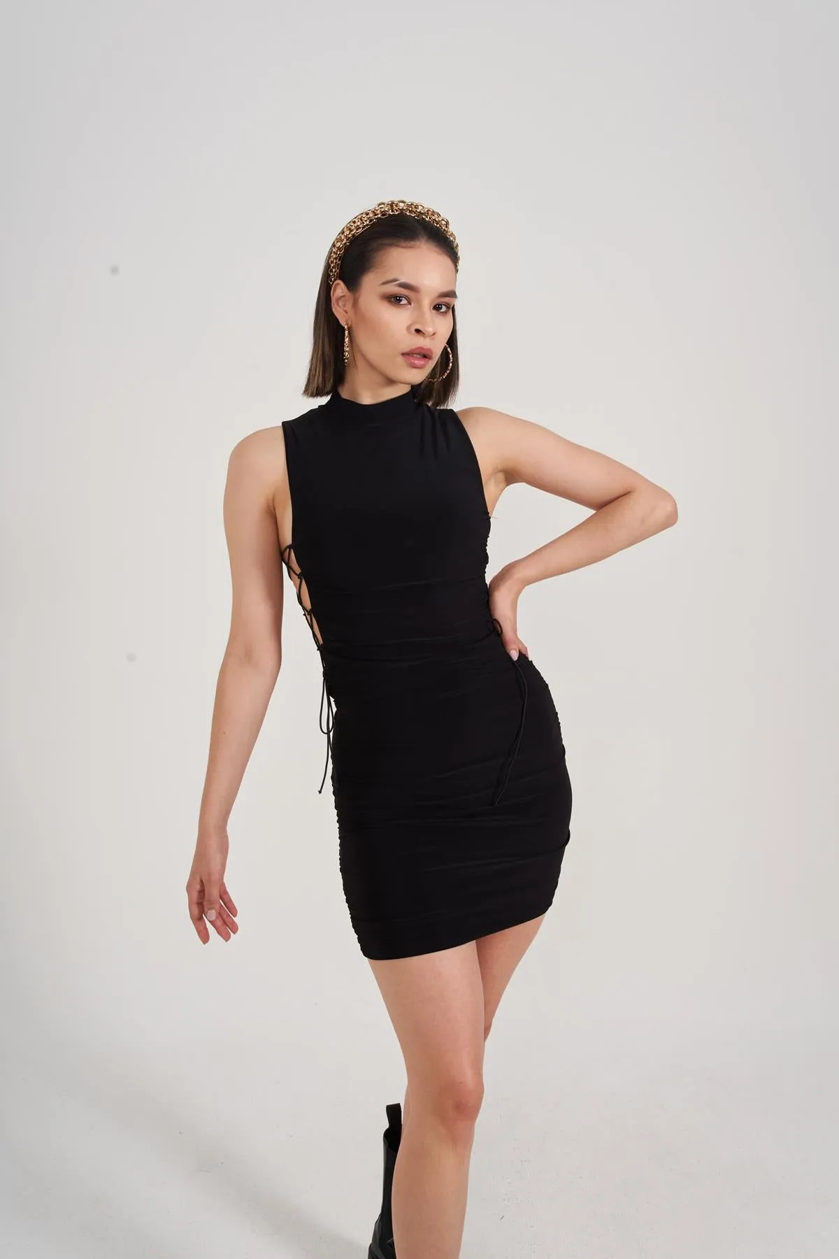 HLLY Women Lilith Dress Black - Jackson