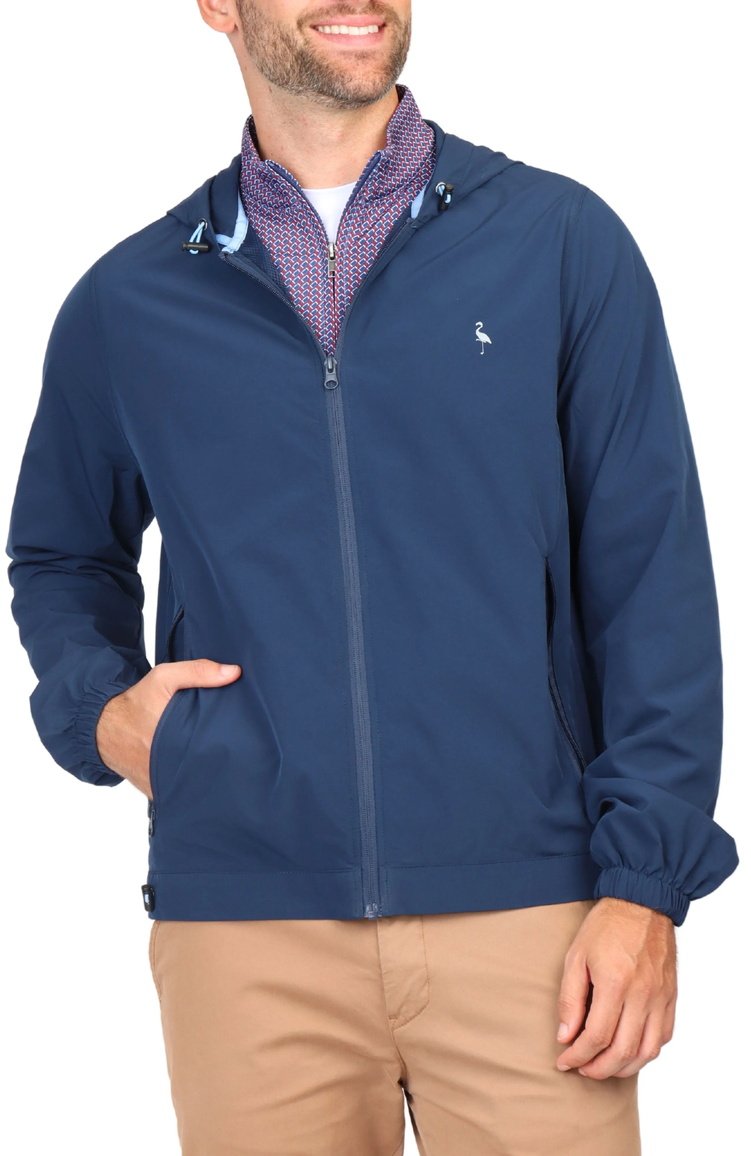 Hooded Performance Golf Jacket