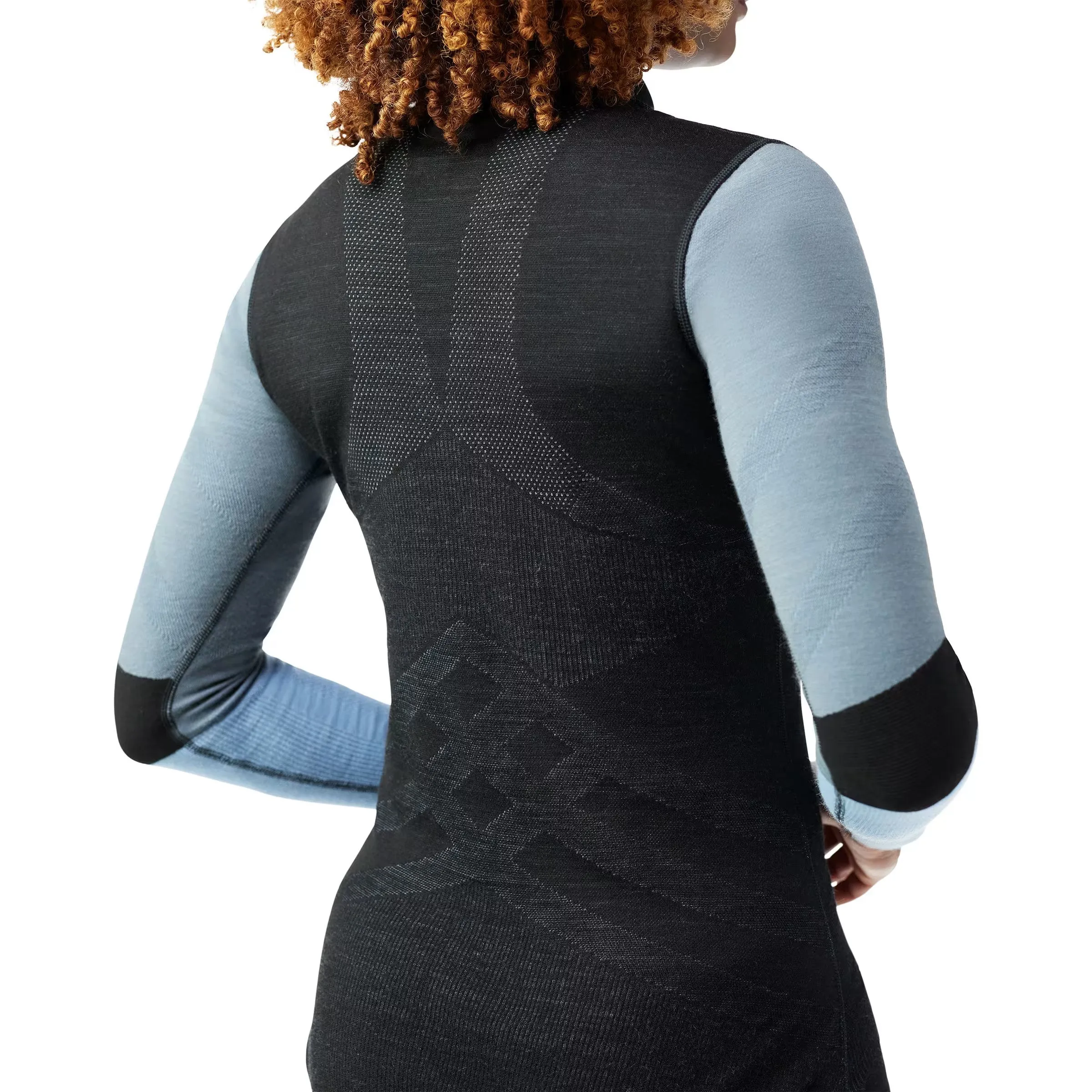 Intraknit Thermal Merino Base Layer Colorblock 1/4 Zip (Women's) - SW002837
