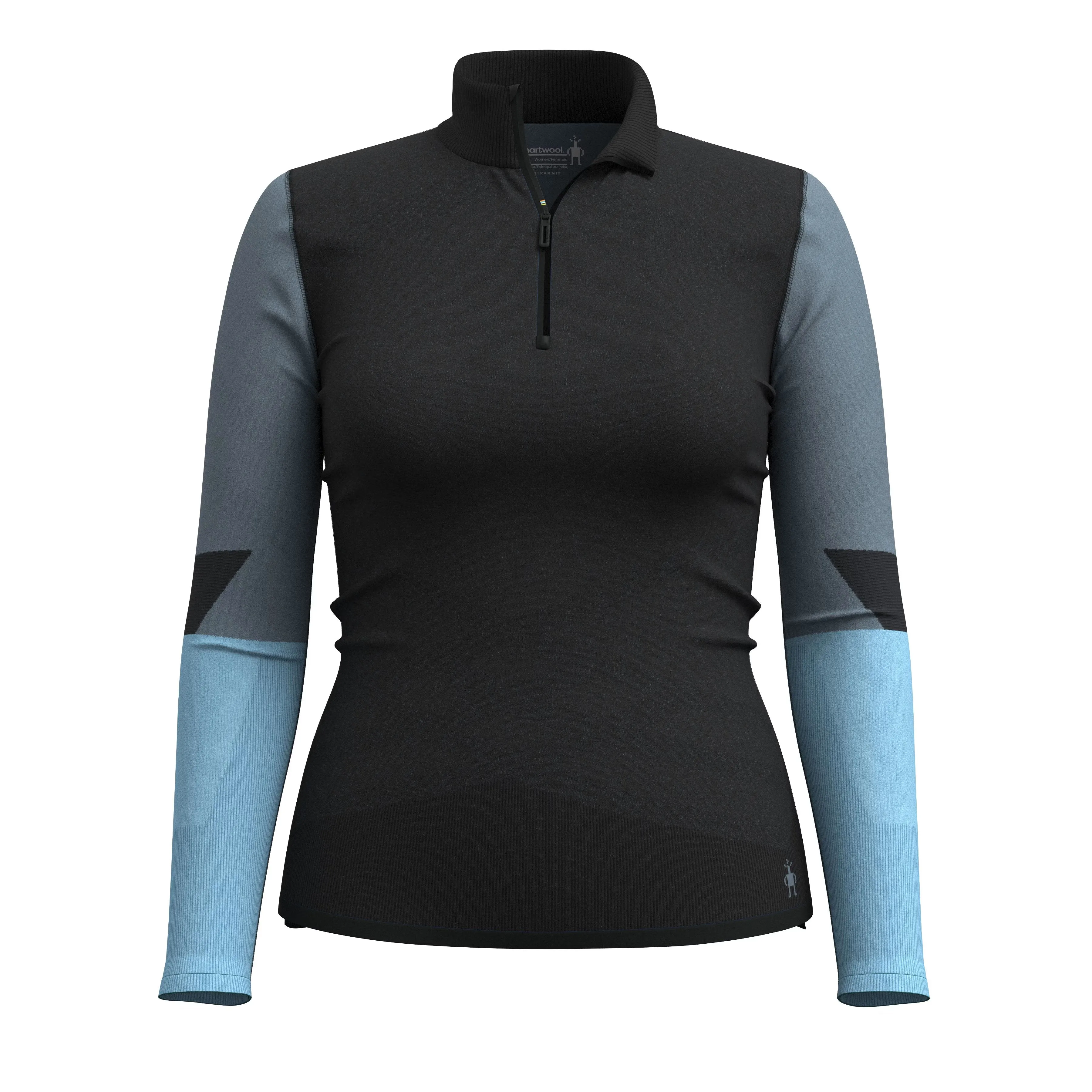 Intraknit Thermal Merino Base Layer Colorblock 1/4 Zip (Women's) - SW002837