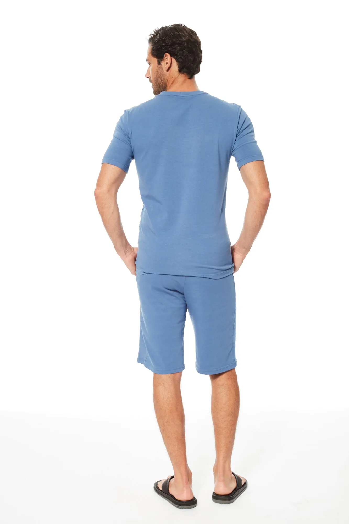Invel® Pajama Shorts - Men - Cotton with Bioceramic MIG3® Far-Infrared Technology