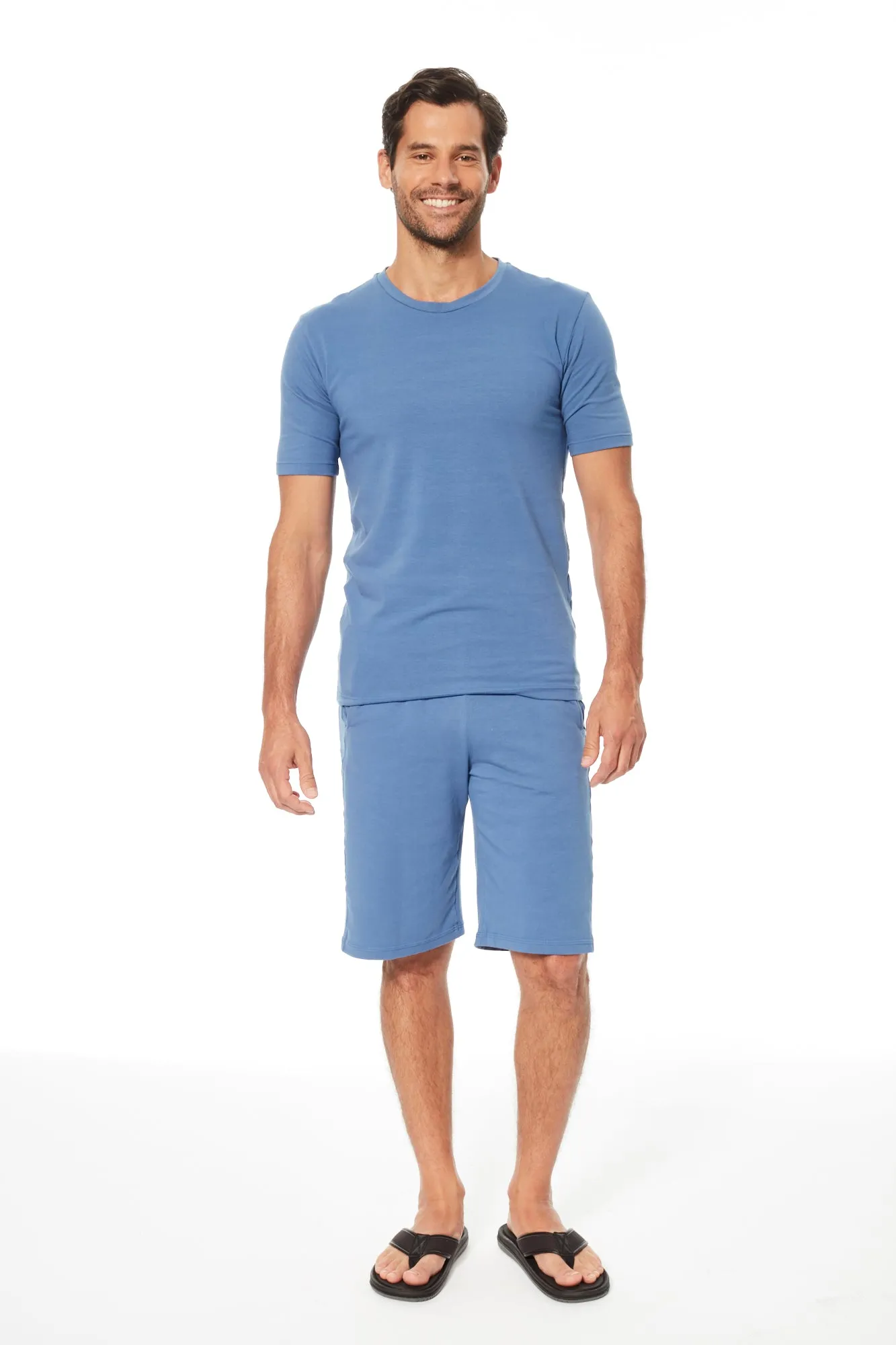 Invel® Pajama Shorts - Men - Cotton with Bioceramic MIG3® Far-Infrared Technology