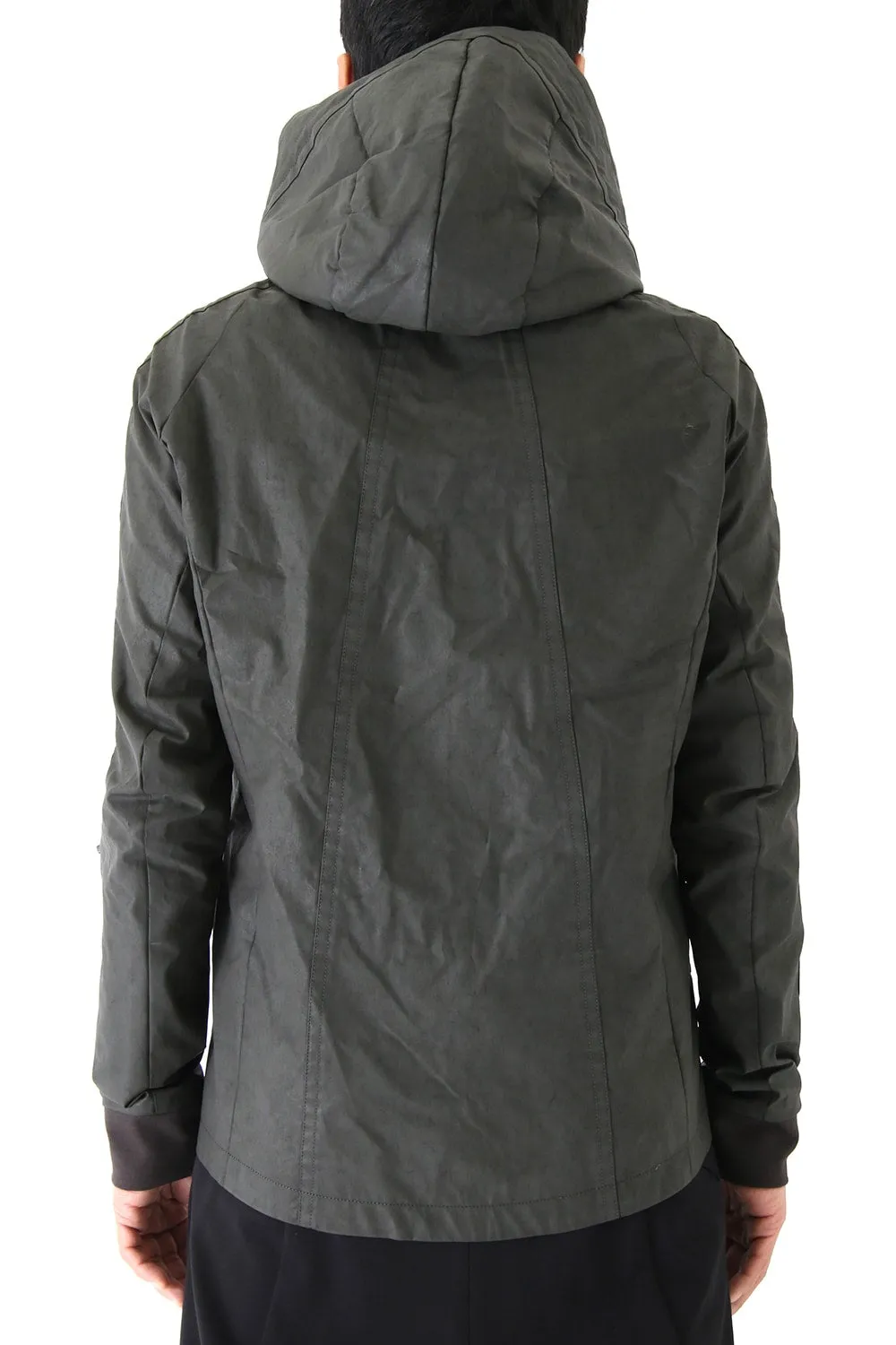 Jacket Cotton Polyurethane Coating Khaki