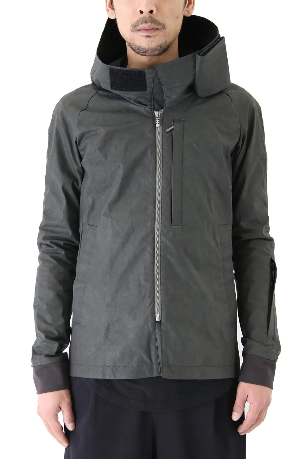 Jacket Cotton Polyurethane Coating Khaki