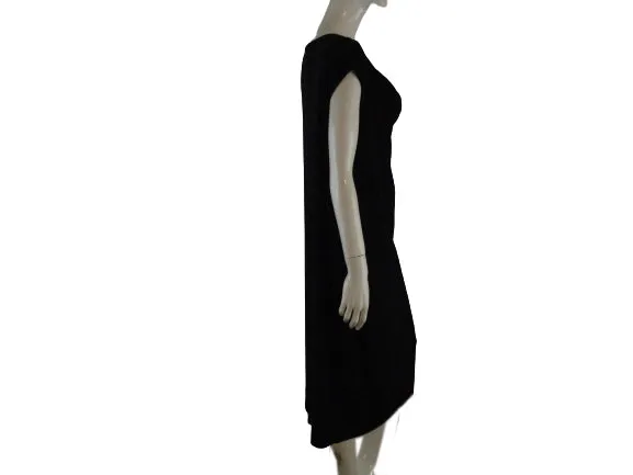 Jones New York 70's Dress Long Black Size 1X SKU 000213-2