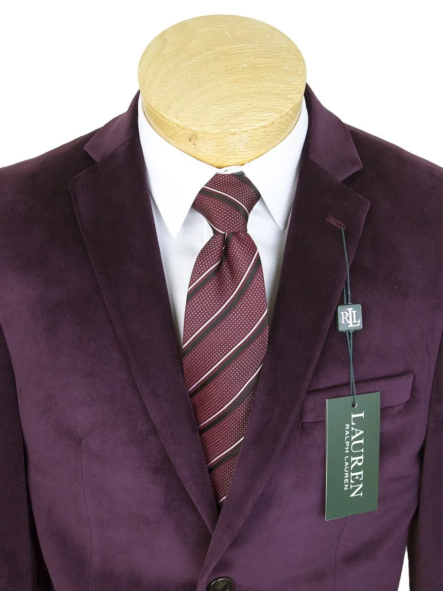 Lauren Ralph Lauren 25288 Boy's Sport Coat-Burgundy Velvet