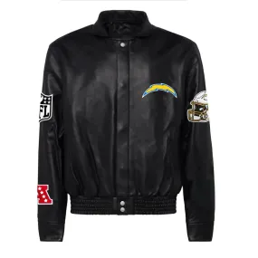 LOS ANGELES CHARGERS SHEEP LEATHER JACKET