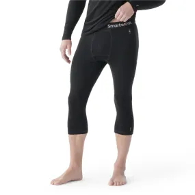 Men's Classic All-Season Merino Base Layer 3/4 Bottom - Black