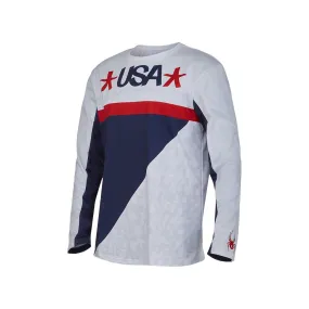 Mens Haze USA Snow Crew - White (2021)