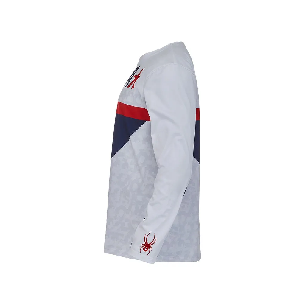Mens Haze USA Snow Crew - White (2021)