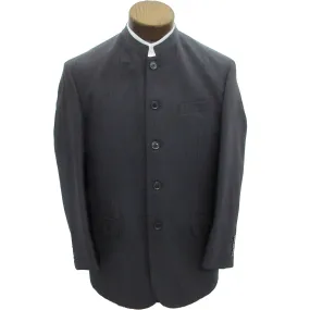 Men's Plain Suit Clerical Coat Pinstripe Poly Rayon 7800 7600