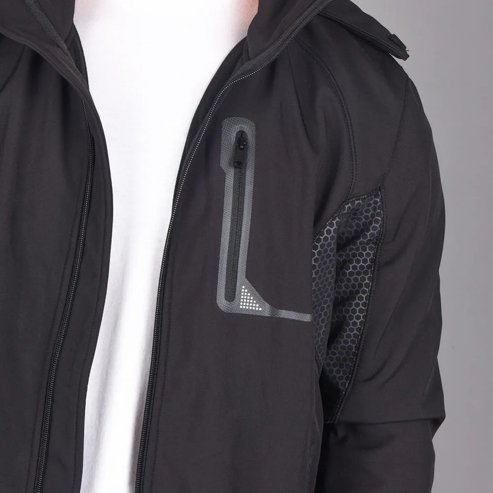 Mens Zipper Sport Jacket Water Resistant Front Zip Pockets Modern Athletic Fit