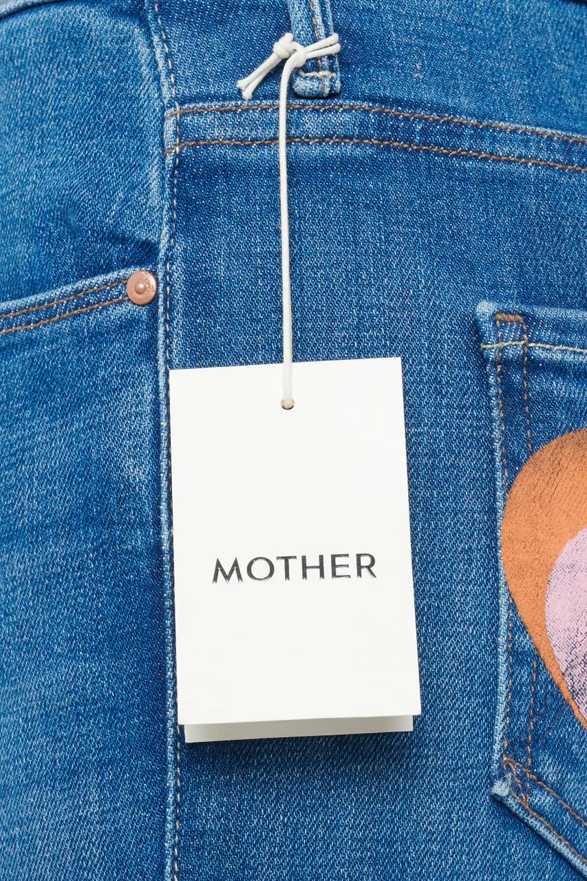 Mid-Blue Super Stunner Ankle Grazer Jeans