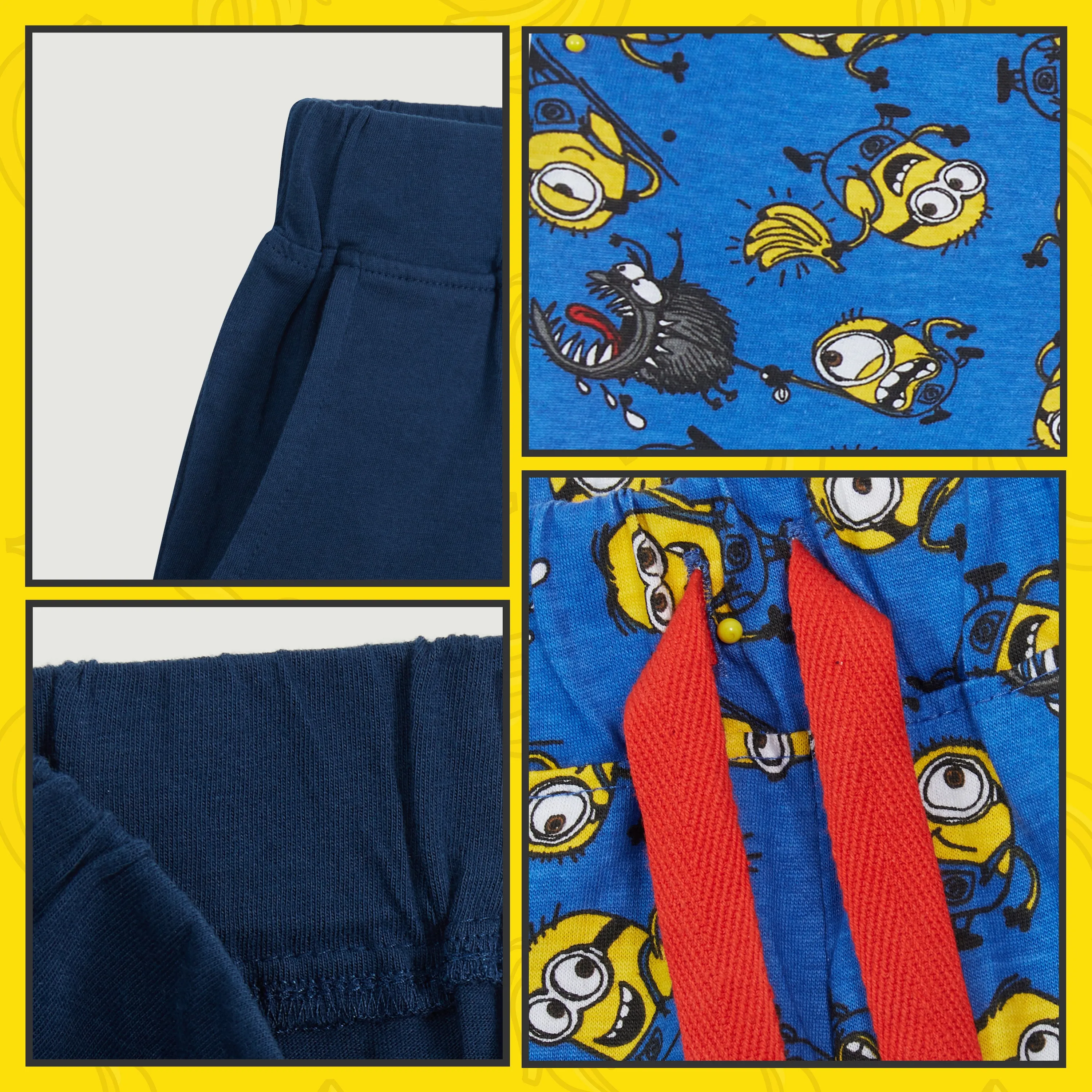 MINIONS Boys Shorts - 2-Pack Kids Shorts