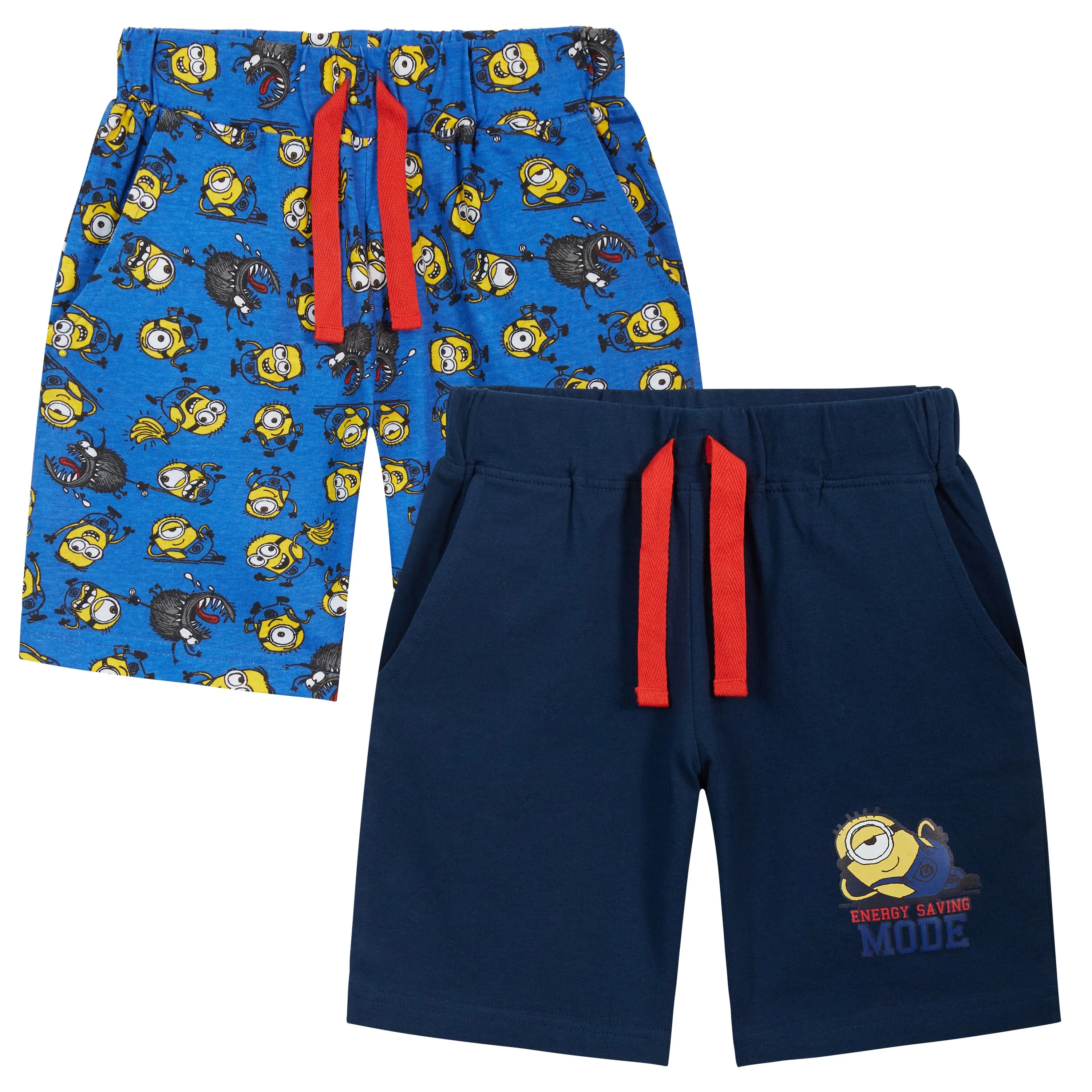 MINIONS Boys Shorts - 2-Pack Kids Shorts
