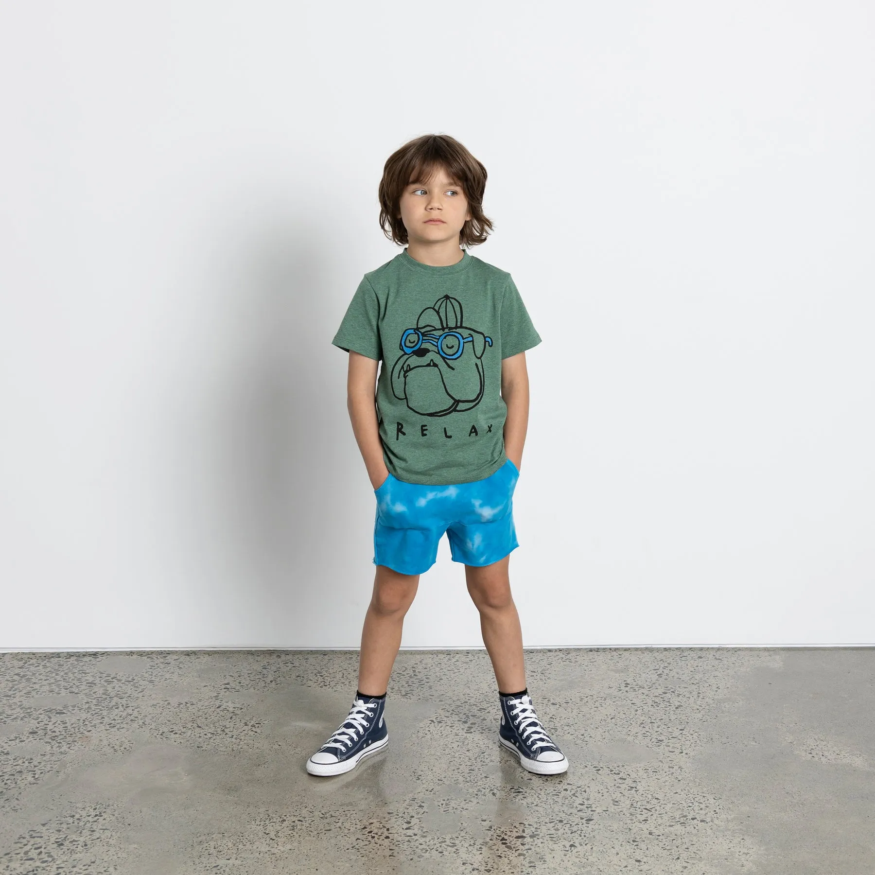 Minti Rapid Short - Aqua Tie Dye