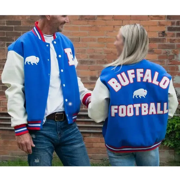 NFL Buffalo Bills Football Varsity Jacket For Men and Women