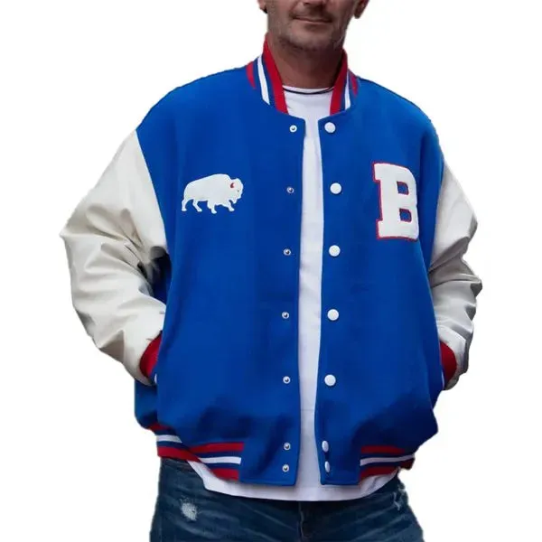 NFL Buffalo Bills Football Varsity Jacket For Men and Women