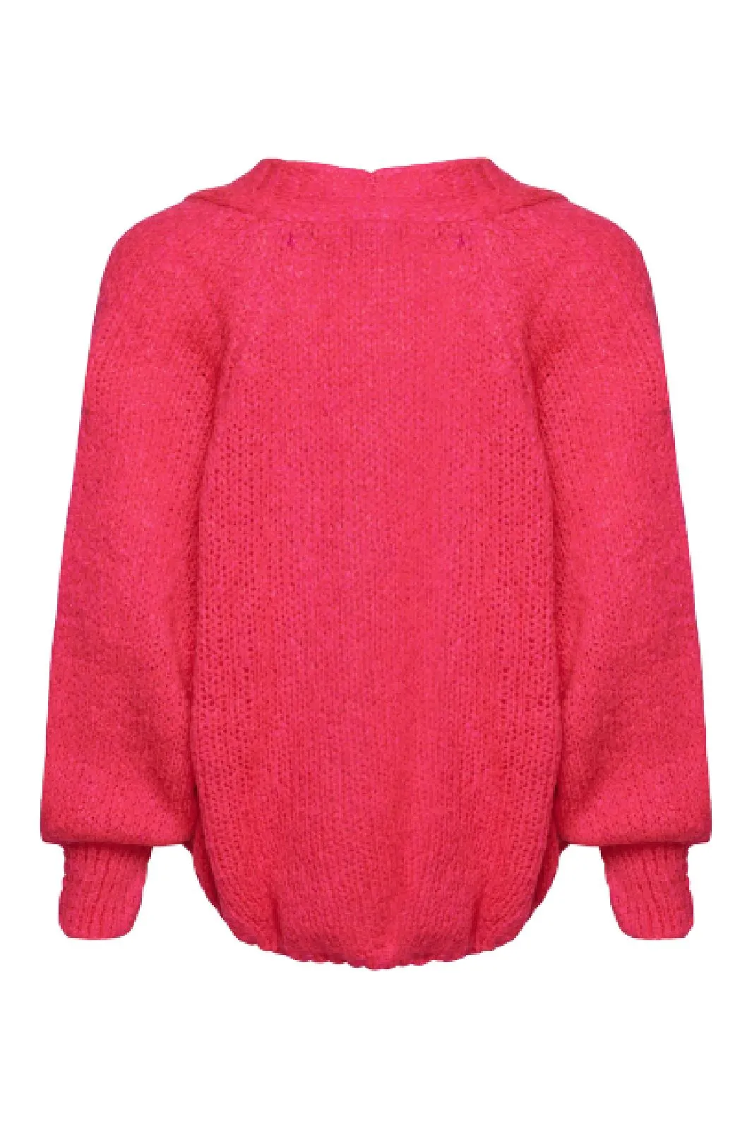 Noella - Fora Knit Cardigan - Poppy Pink
