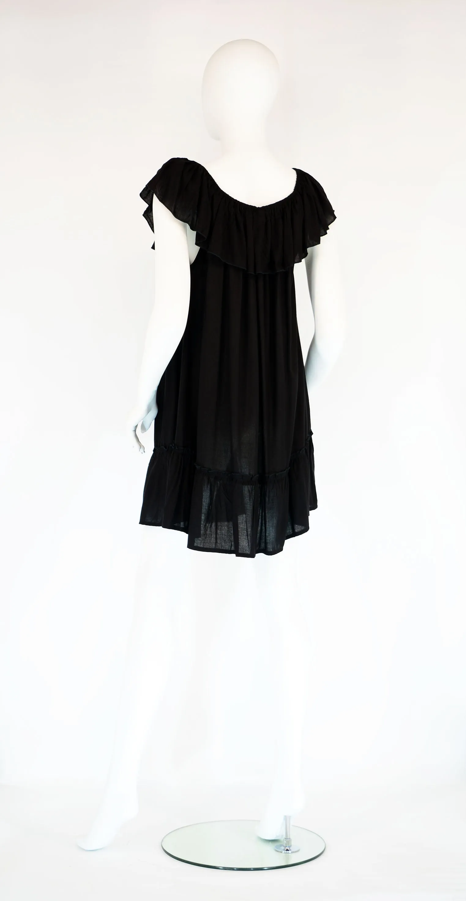 Off The Shoulder Short Ruffle Dress
