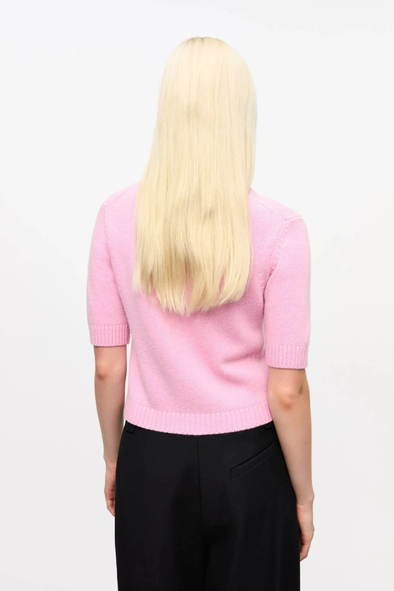 Pink Future Wool Mix Cardigan