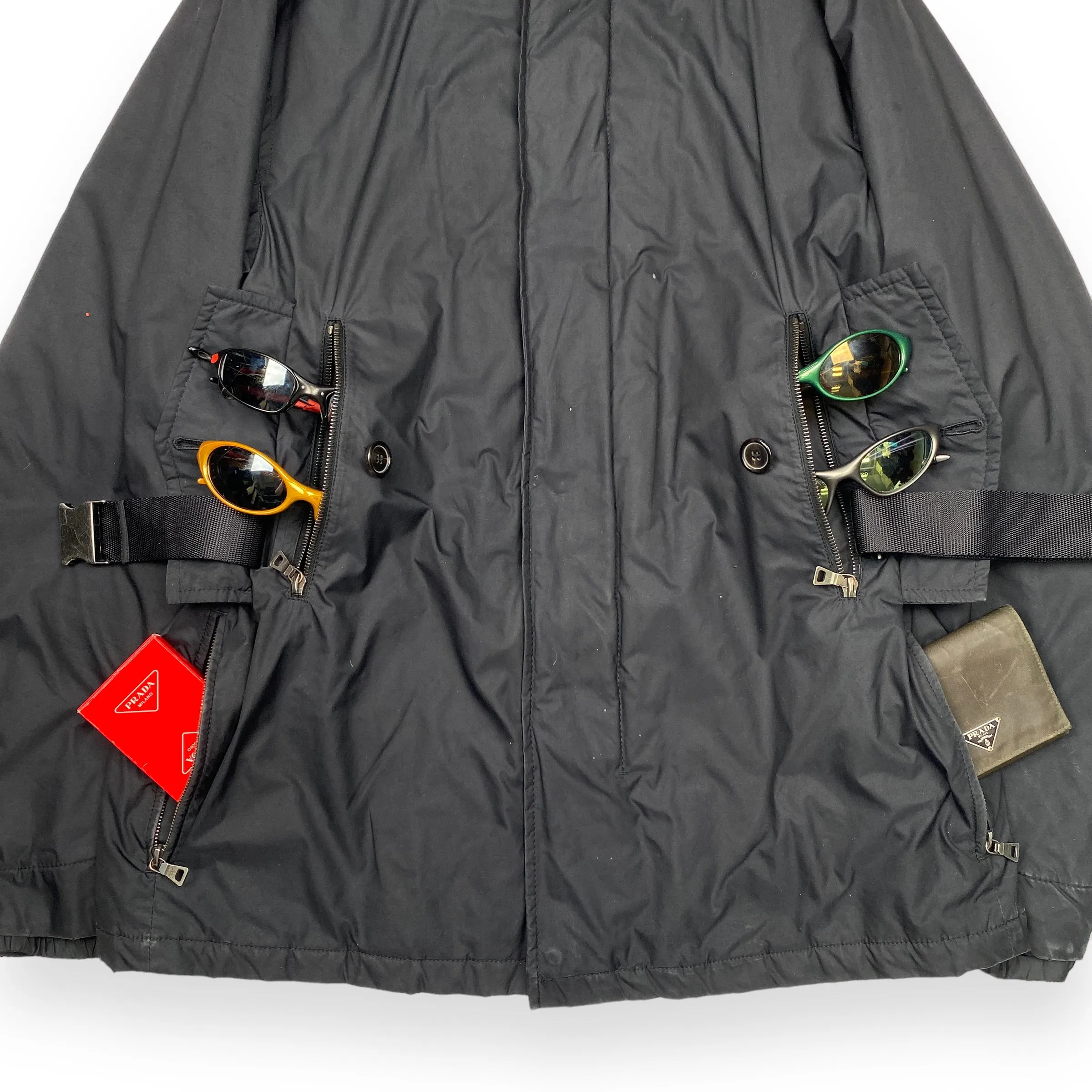 Prada Sport Belted Nylon Jacket