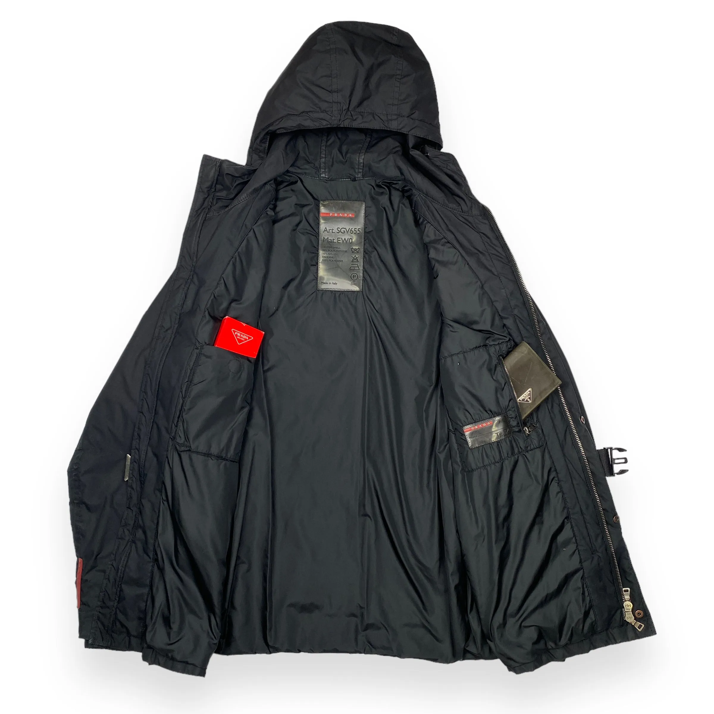 Prada Sport Belted Nylon Jacket