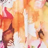 Printed Charmeuse Gown
