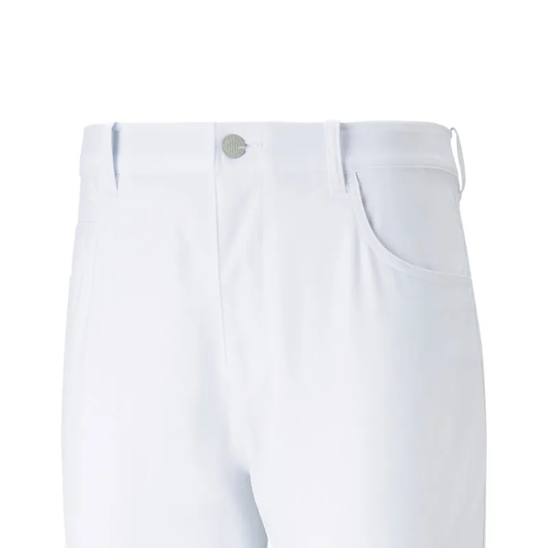 PUMA Dealer 5-Pocket Men's Pants (White Glow)
