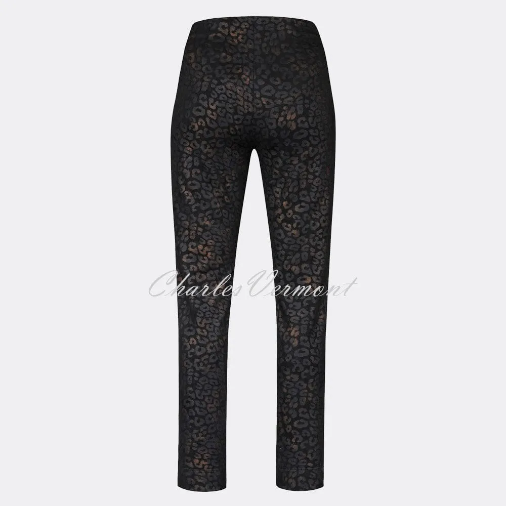 Robell Rose Full Length Trouser 52625-54786-90 (Animal Print)