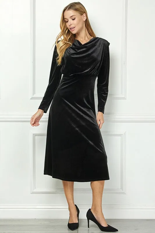 Roma Velvet Dress