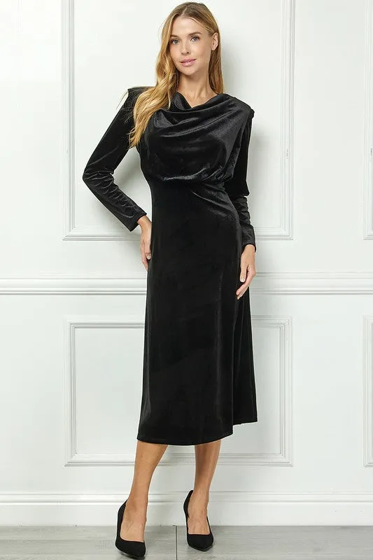 Roma Velvet Dress