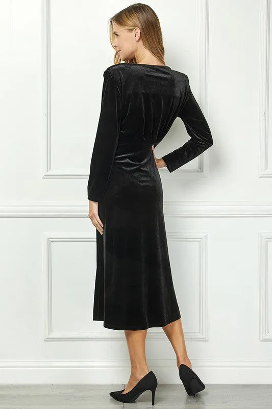 Roma Velvet Dress