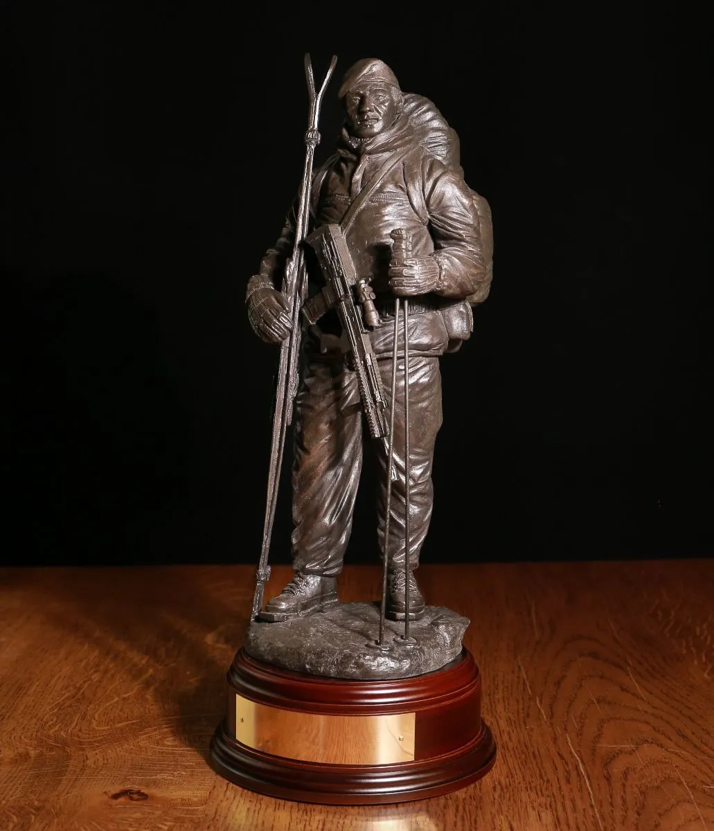 Royal Marine Arctic Warfare with SA80 - Bronze A5dSA80