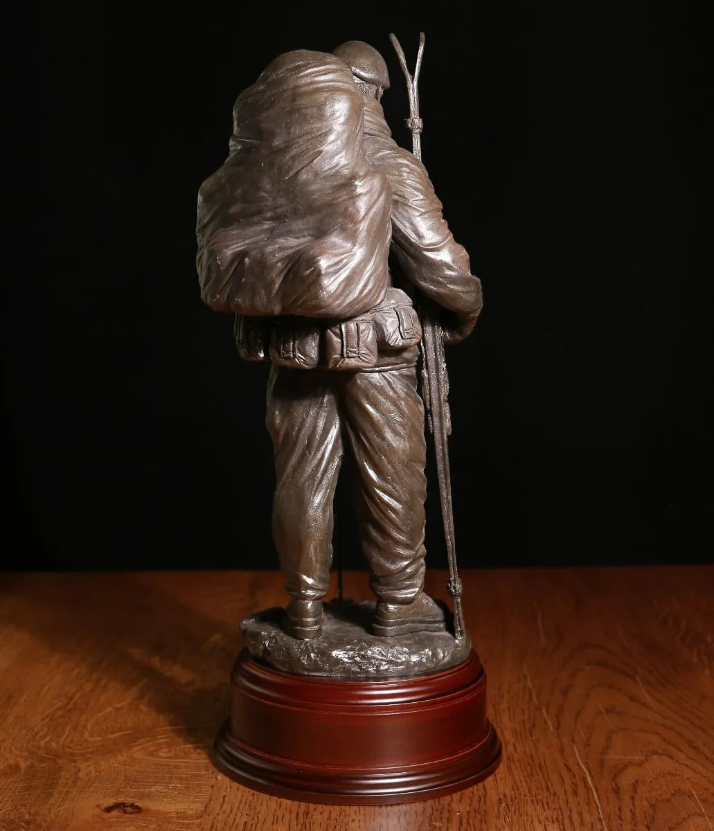 Royal Marine Arctic Warfare with SA80 - Bronze A5dSA80