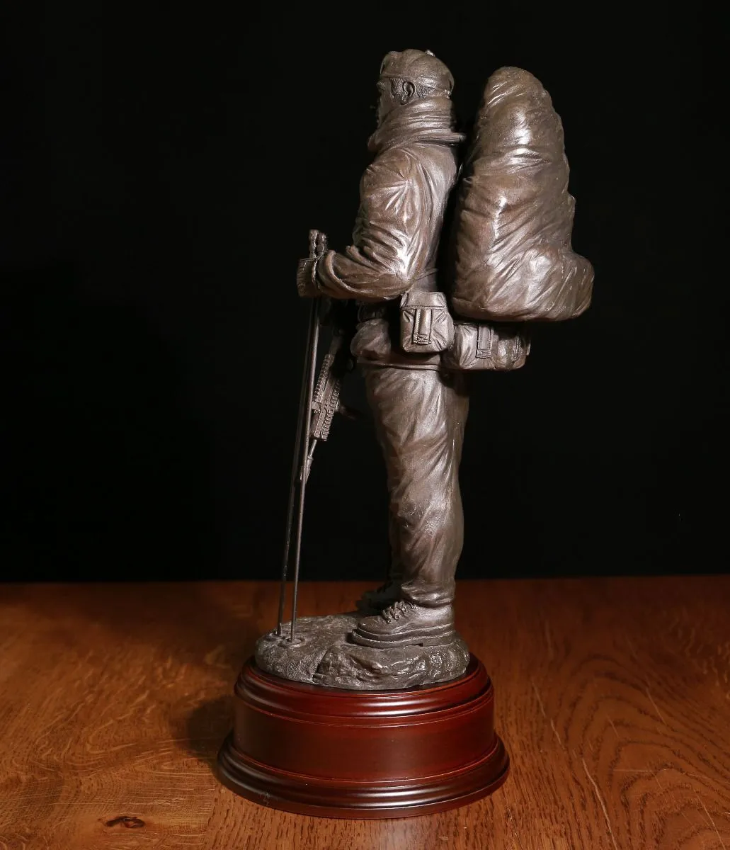 Royal Marine Arctic Warfare with SA80 - Bronze A5dSA80