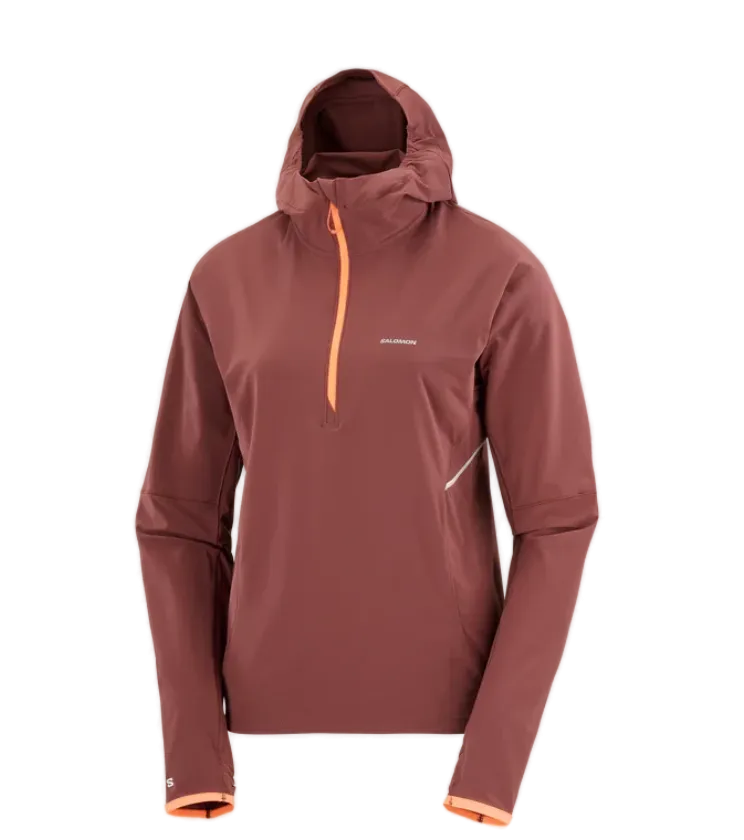 Salomon Women's Sense Aero Hybrid Halfzip Top