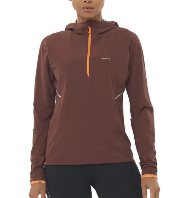 Salomon Women's Sense Aero Hybrid Halfzip Top