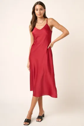 Satin Slip Dress