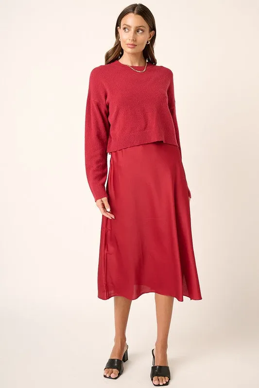 Satin Slip Dress