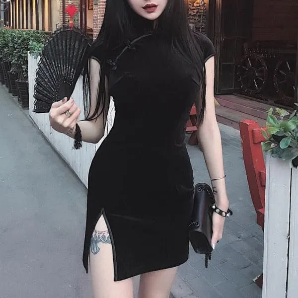 Short Gothic Dress