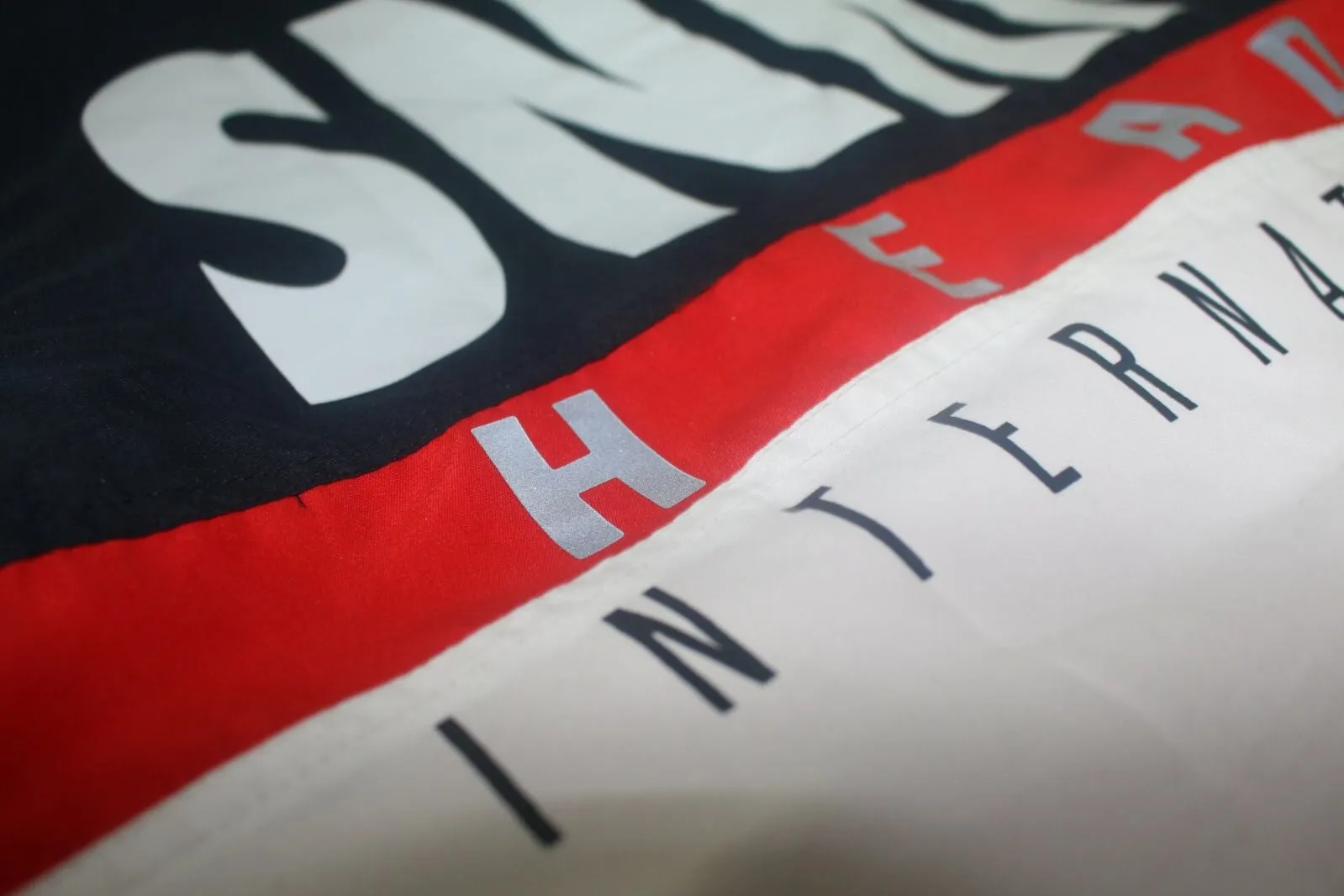 SNKR HEAD Tech-Sport International Windbreaker Jacket (Red, White, Blue)