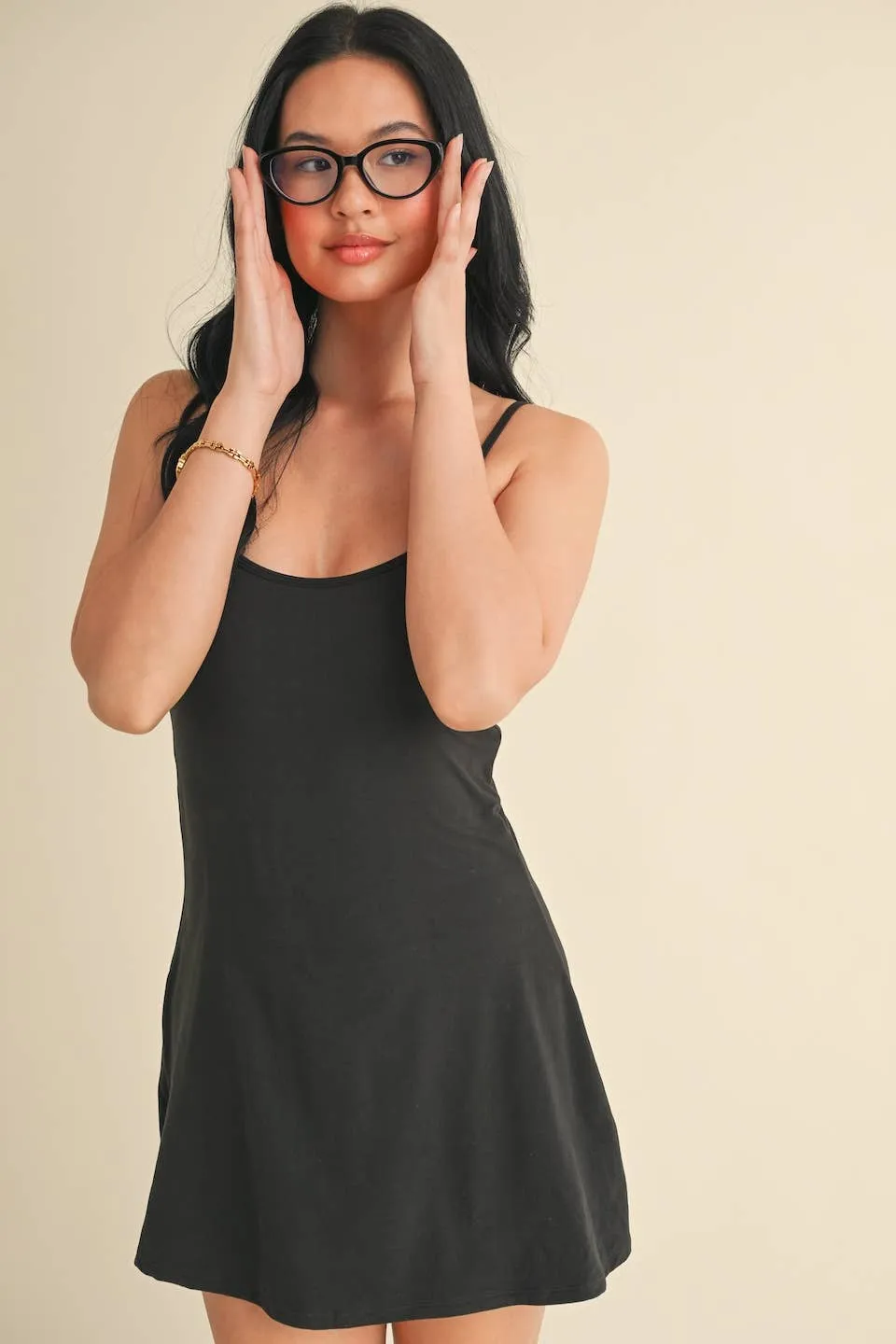 Soft Knit Jersey Cami Dress