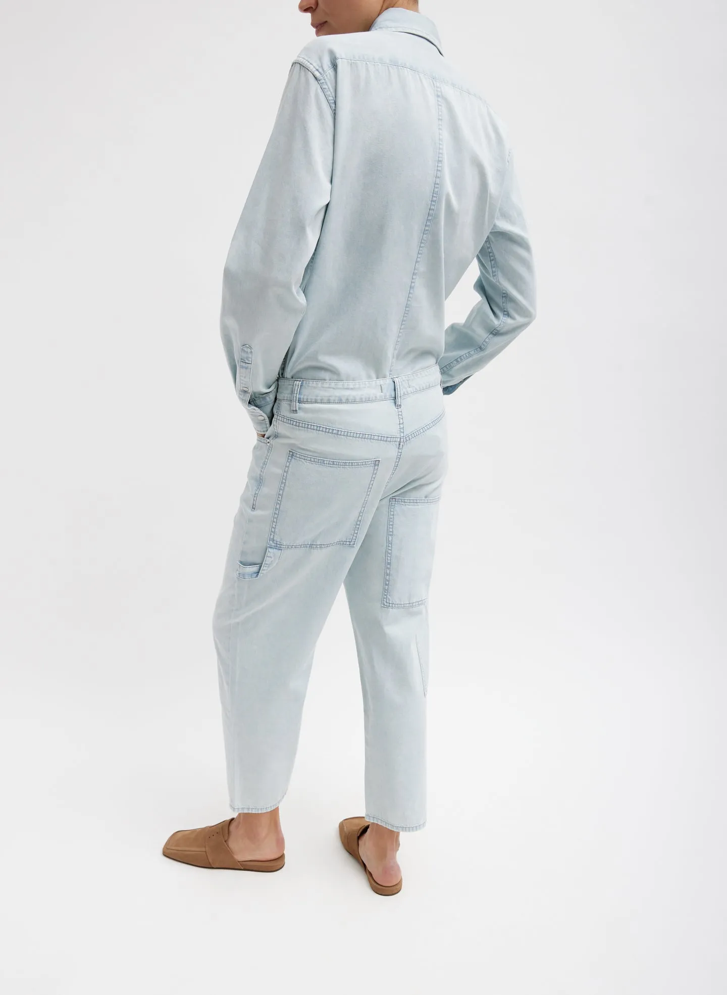 Summer Denim Charlie Slim Men's Shirt