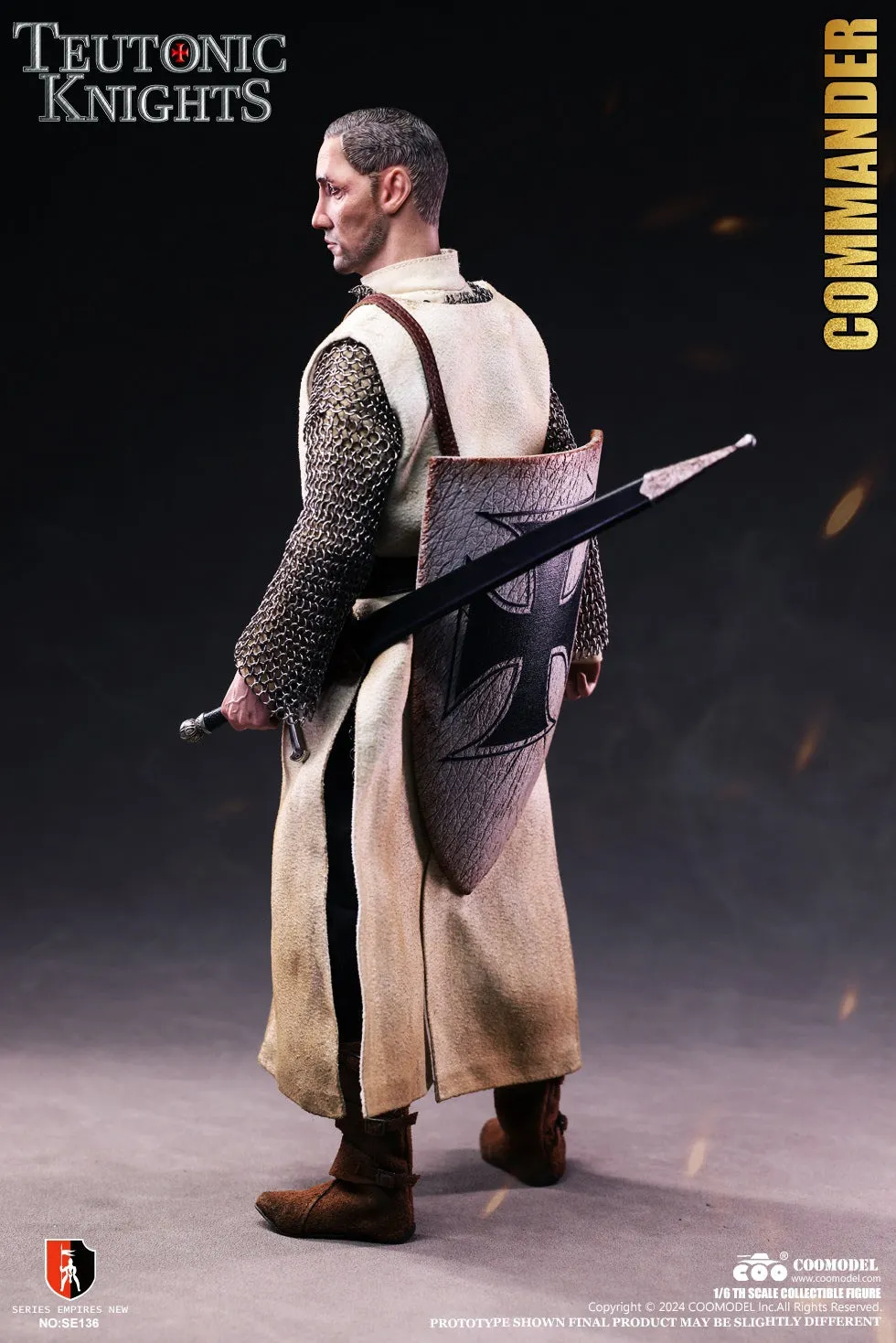 Teutonic Knights White Bronze Edition Commander (SE136) by Coomodel