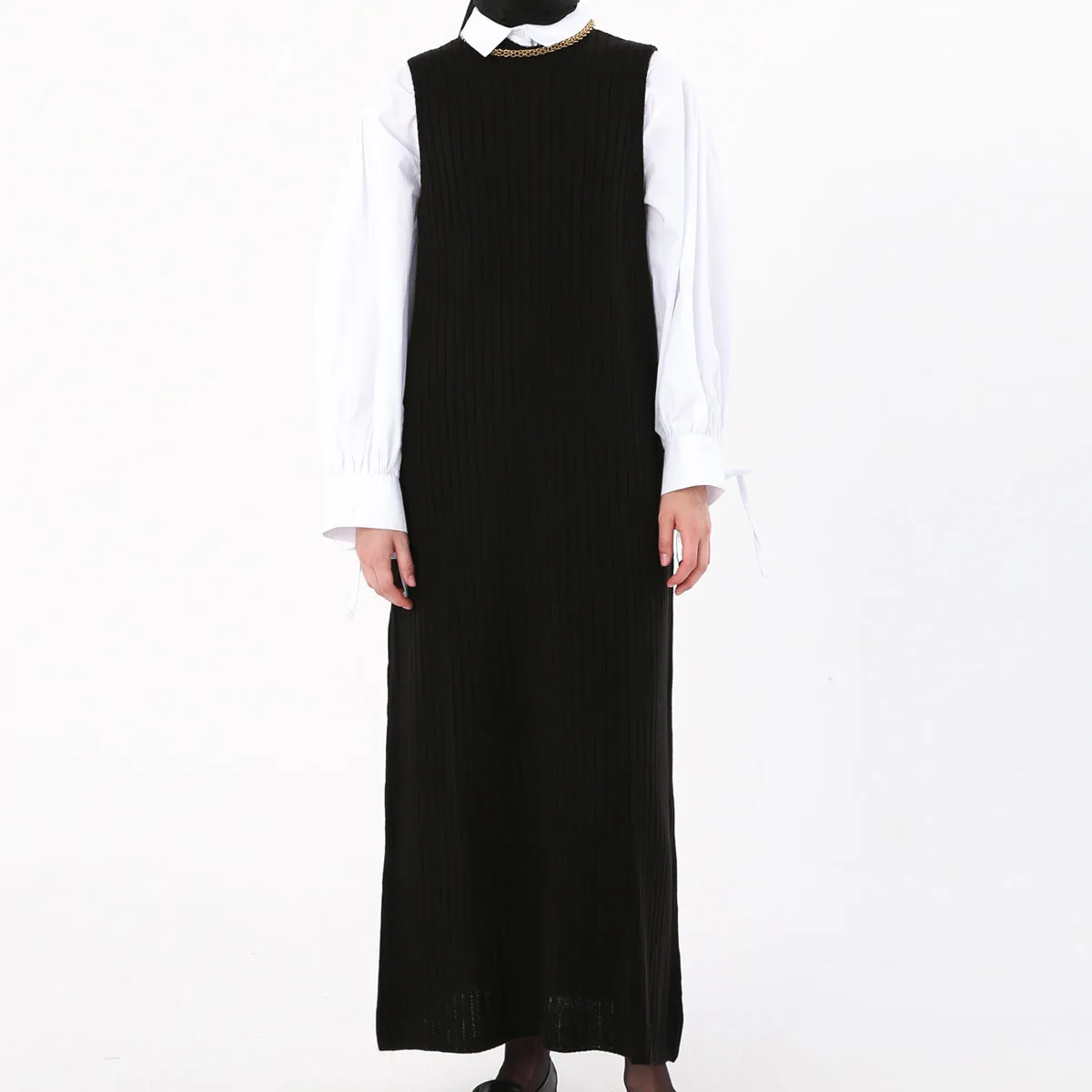 TLD Women Allday Black Sleeveless Knit Dress - Oak Creek