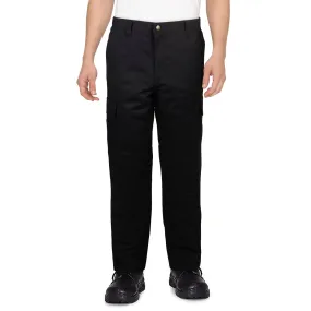 Tradesmax Pro Men's Black Quilted Work Pants