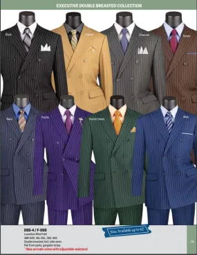 Vinci Executive Double Breasted Suit DSS-4/ F-DSS