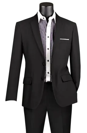 Vinci Sport Coat Z-S2PP-Black