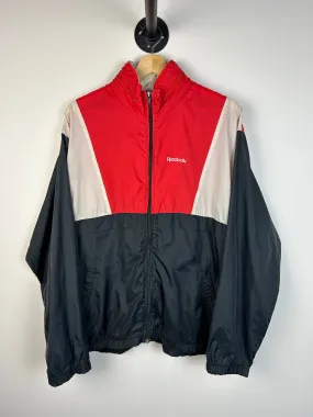 Vintage 90s Reebok Sport Red & Black Windbreaker